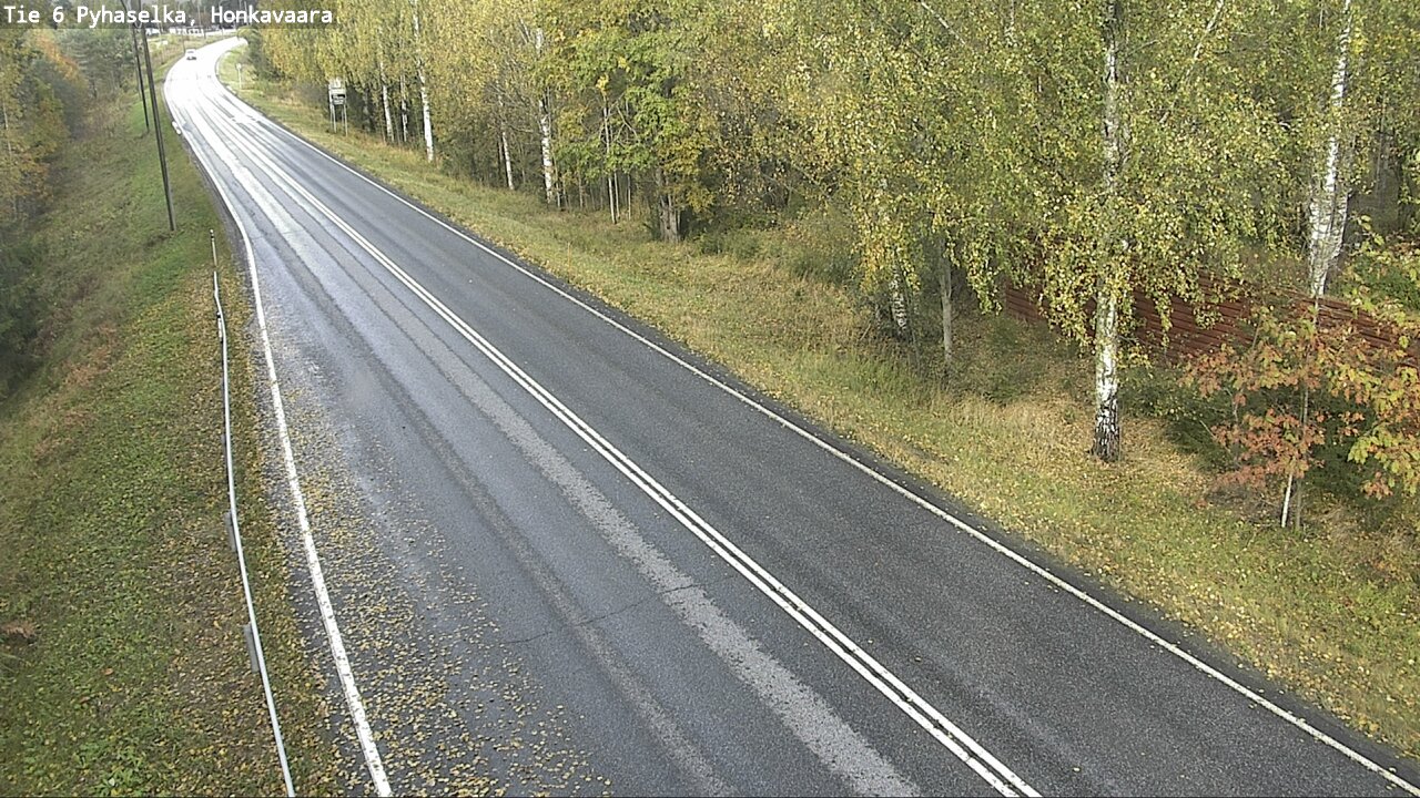 Weather Camera Image Road 6 Joensuu, Honkavaara, Joensuu, Pohjois-Karjala