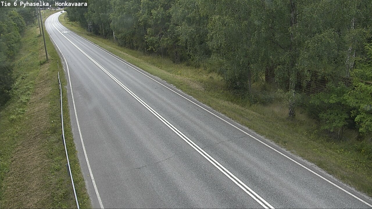 Weather Camera Image Road 6 Joensuu, Honkavaara, Joensuu, Pohjois-Karjala