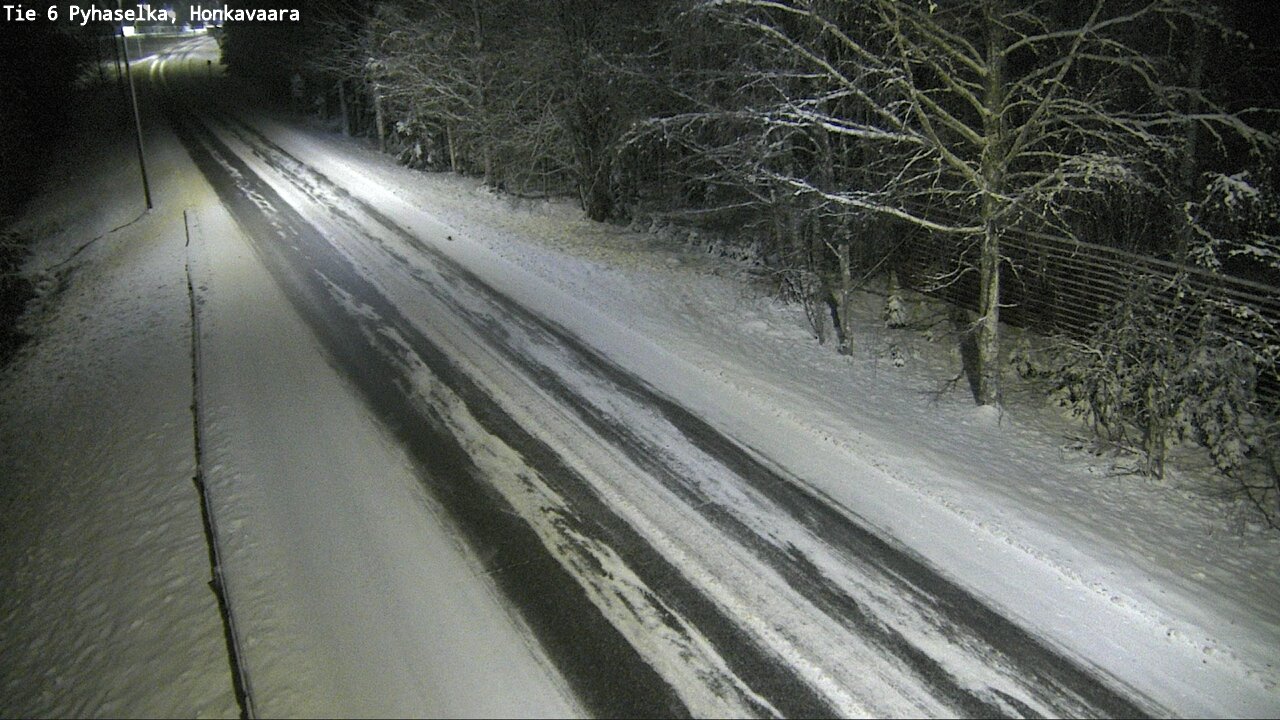 Weather Camera Image Väg 6 Joensuu, Honkavaara, Joensuu, Pohjois-Karjala
