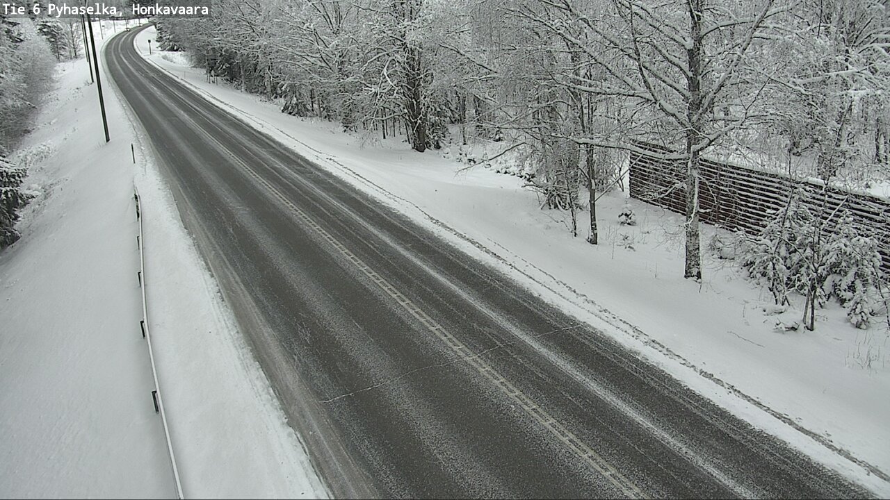 Weather Camera Image Väg 6 Joensuu, Honkavaara, Joensuu, Pohjois-Karjala
