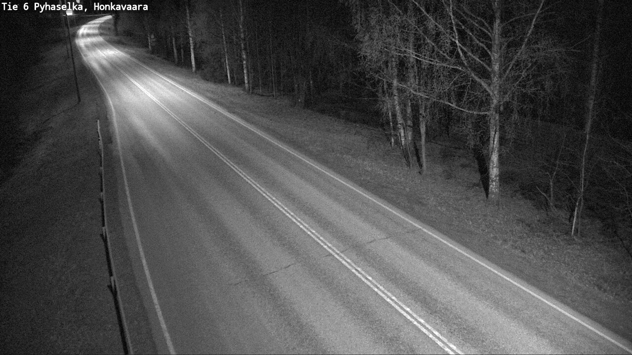 Weather Camera Image Road 6 Joensuu, Honkavaara, Joensuu, Pohjois-Karjala