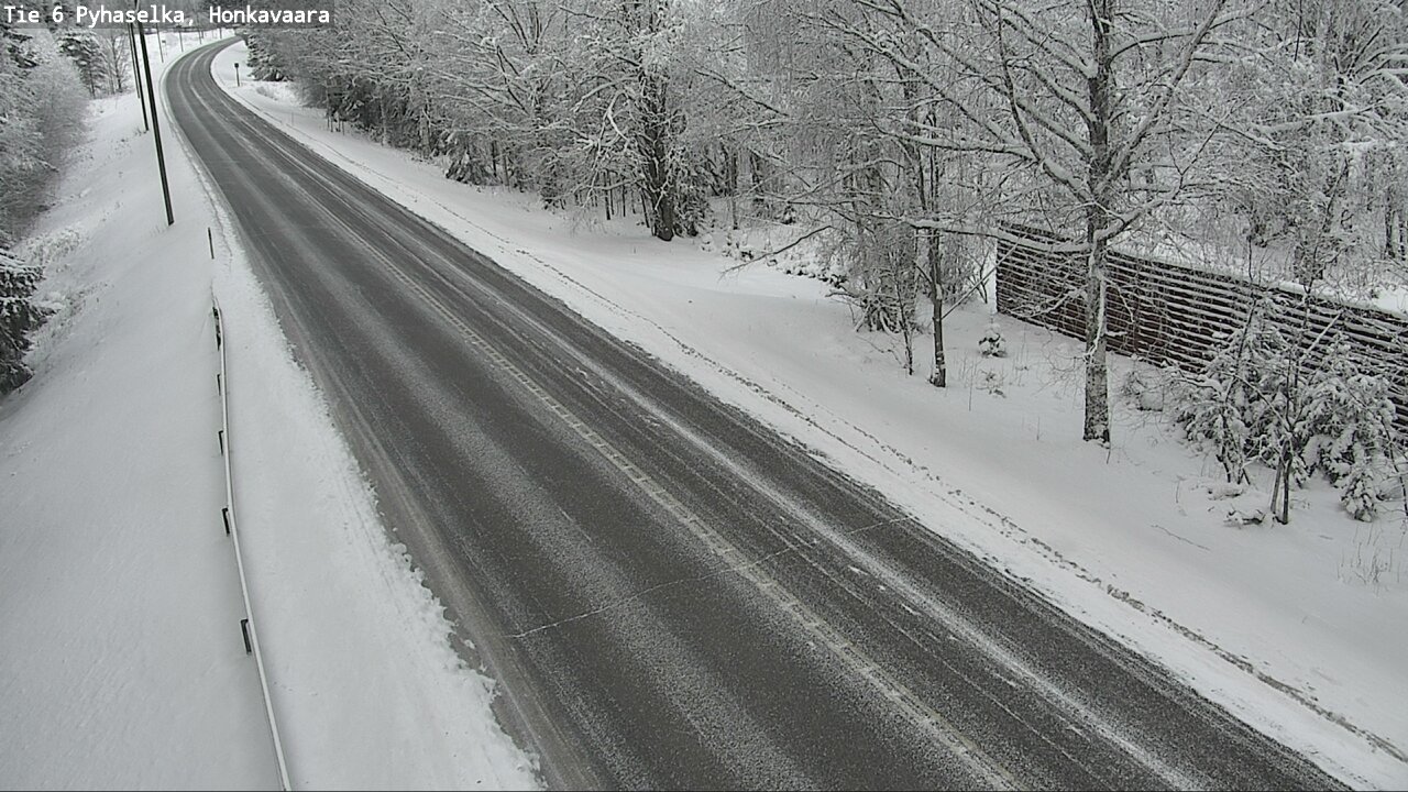 Weather Camera Image Road 6 Joensuu, Honkavaara, Joensuu, Pohjois-Karjala