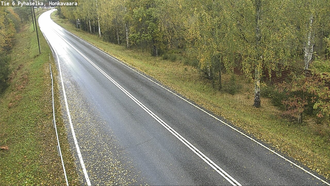 Weather Camera Image Road 6 Joensuu, Honkavaara, Joensuu, Pohjois-Karjala