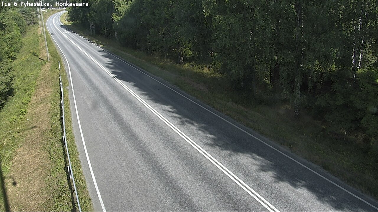 Weather Camera Image Road 6 Joensuu, Honkavaara, Joensuu, Pohjois-Karjala