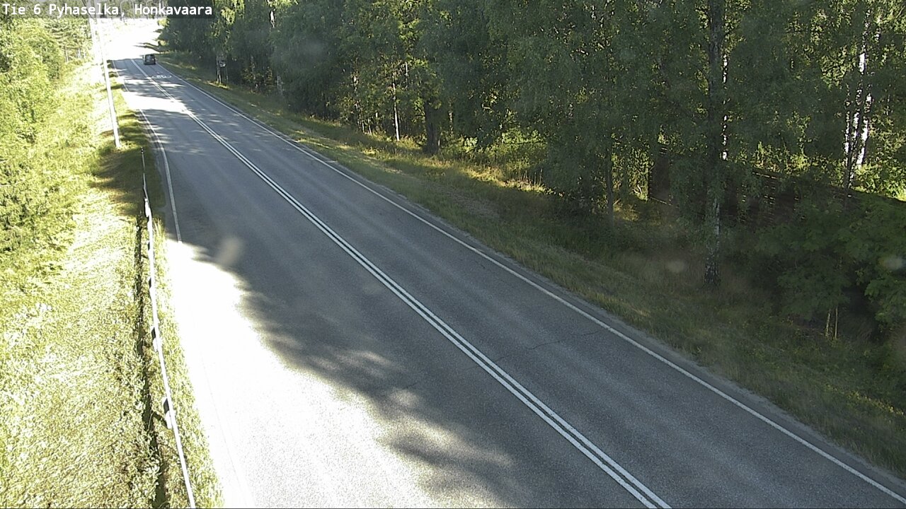 Weather Camera Image Road 6 Joensuu, Honkavaara, Joensuu, Pohjois-Karjala