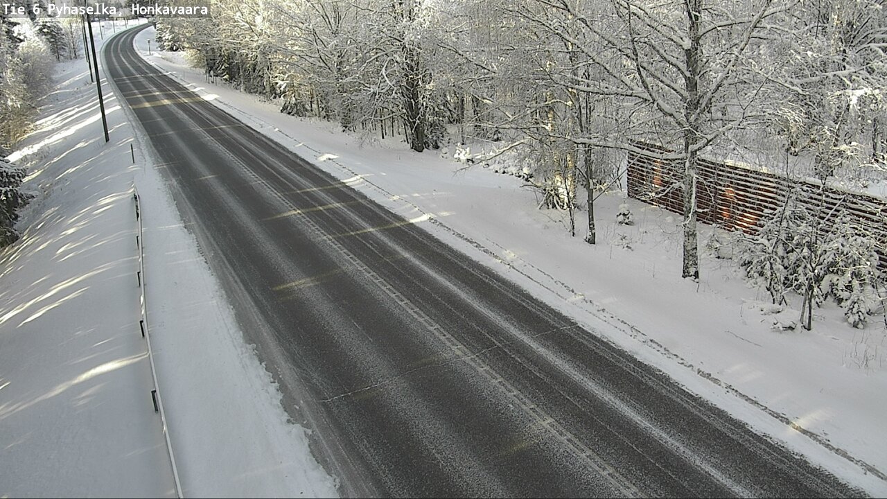 Weather Camera Image Väg 6 Joensuu, Honkavaara, Joensuu, Pohjois-Karjala