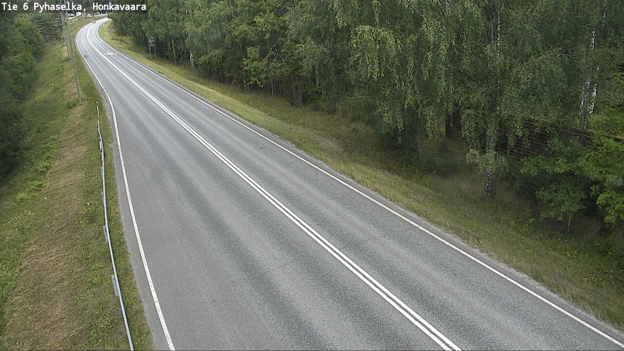 Weather Camera Image Road 6 Joensuu, Honkavaara, Joensuu, Pohjois-Karjala
