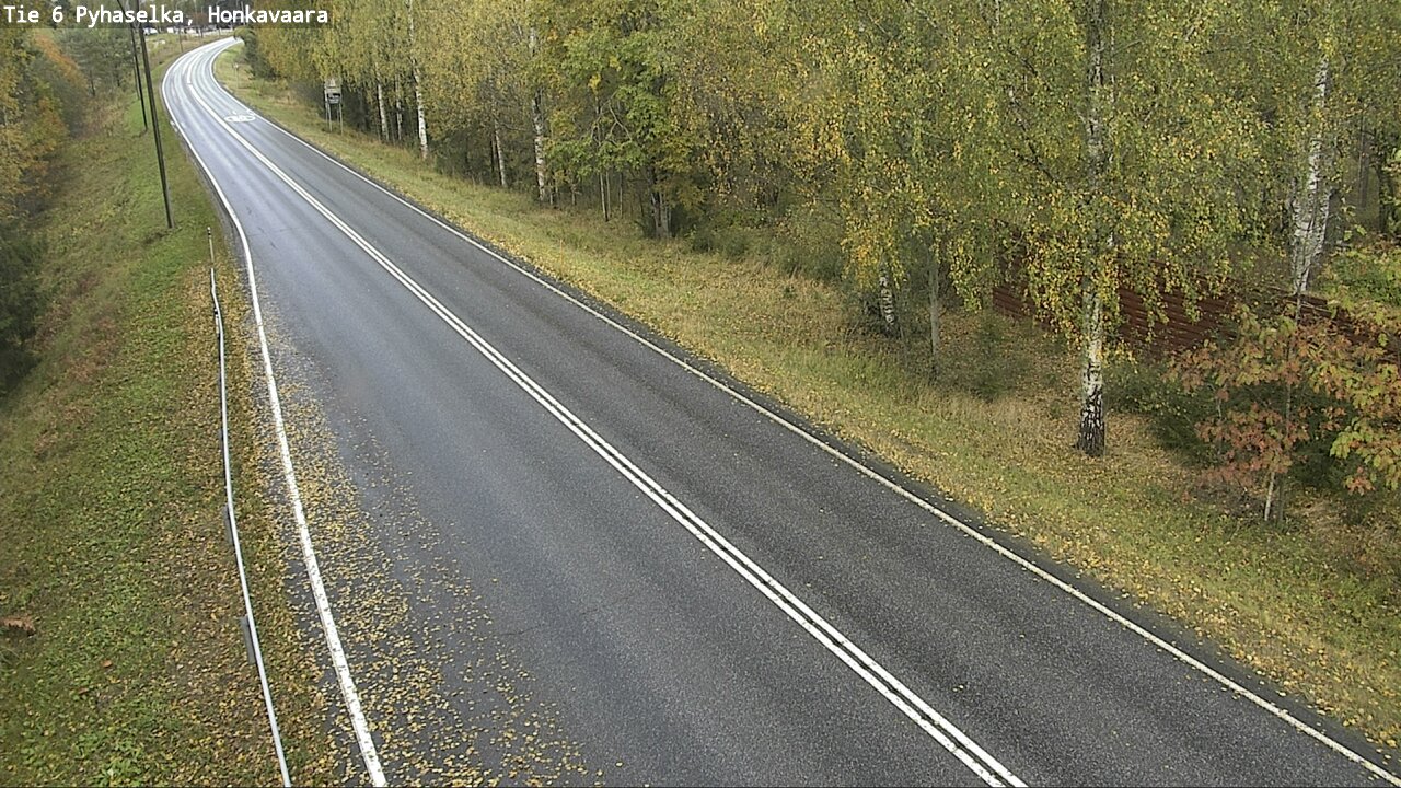 Weather Camera Image Road 6 Joensuu, Honkavaara, Joensuu, Pohjois-Karjala