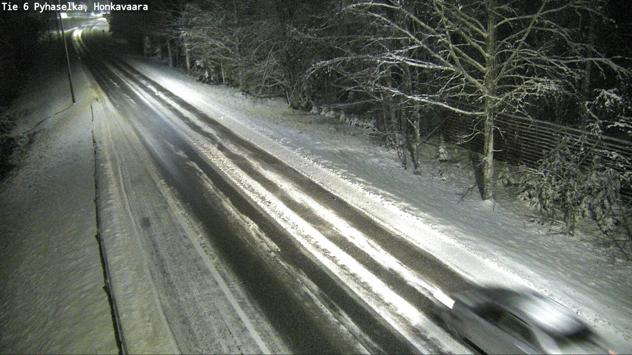 Weather Camera Image Väg 6 Joensuu, Honkavaara, Joensuu, Pohjois-Karjala