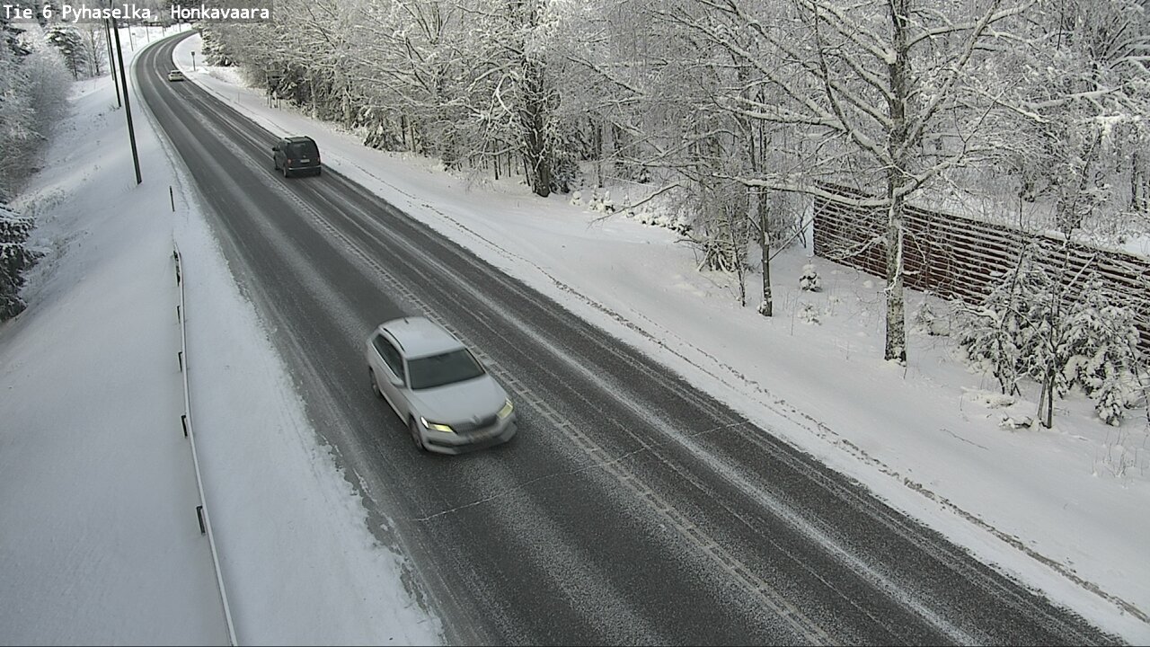 Weather Camera Image Väg 6 Joensuu, Honkavaara, Joensuu, Pohjois-Karjala