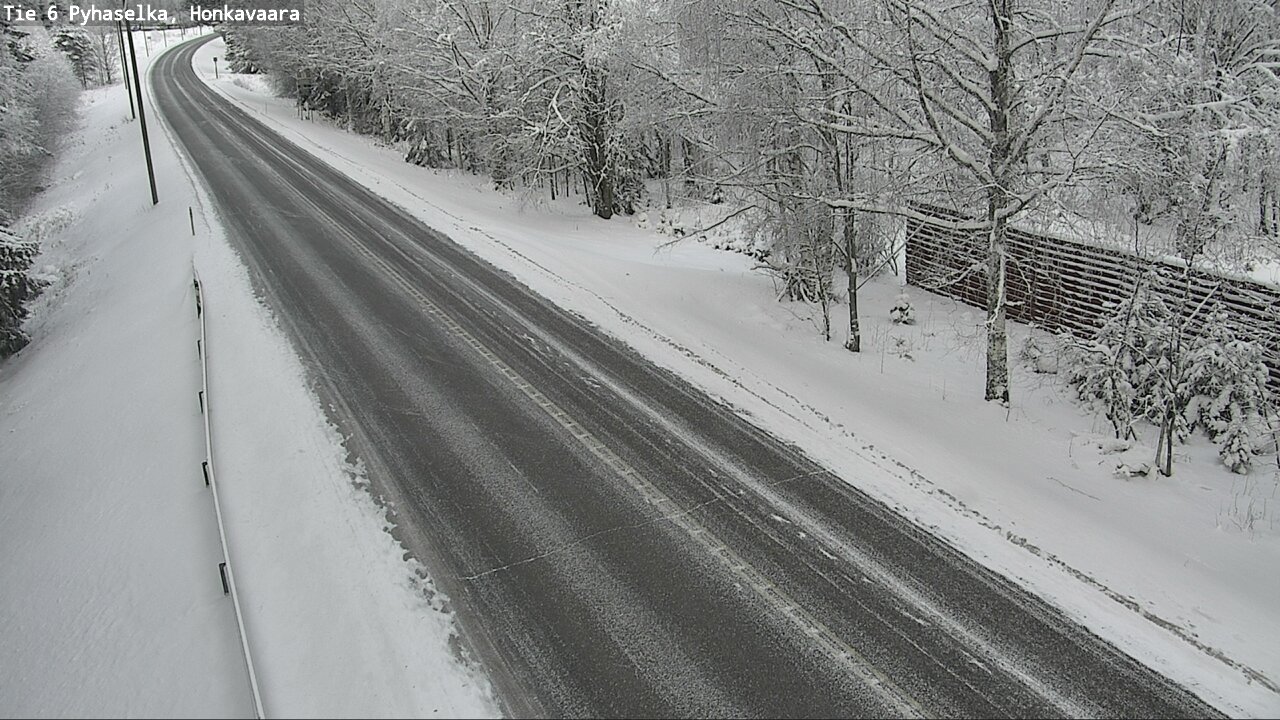 Weather Camera Image Road 6 Joensuu, Honkavaara, Joensuu, Pohjois-Karjala