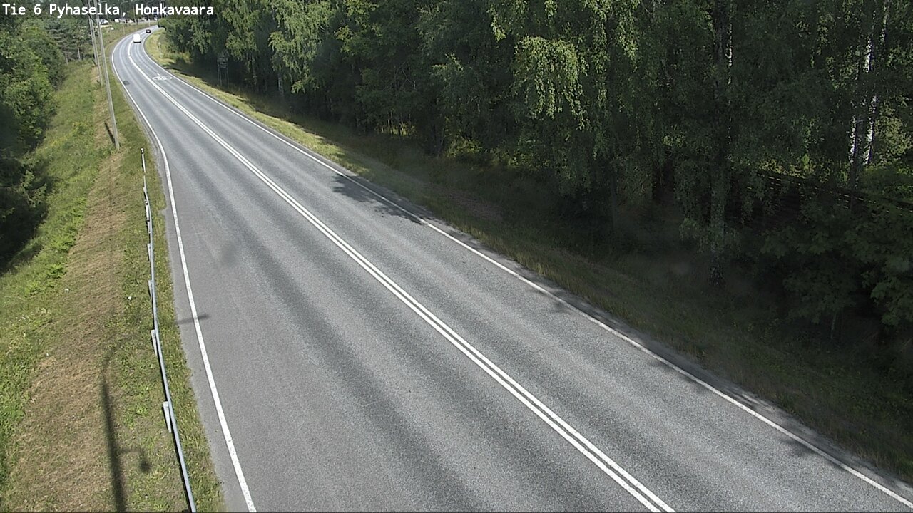 Weather Camera Image Road 6 Joensuu, Honkavaara, Joensuu, Pohjois-Karjala