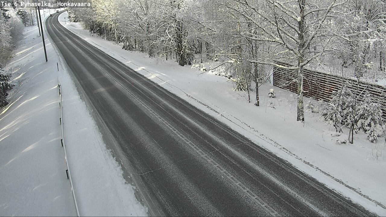 Weather Camera Image Väg 6 Joensuu, Honkavaara, Joensuu, Pohjois-Karjala