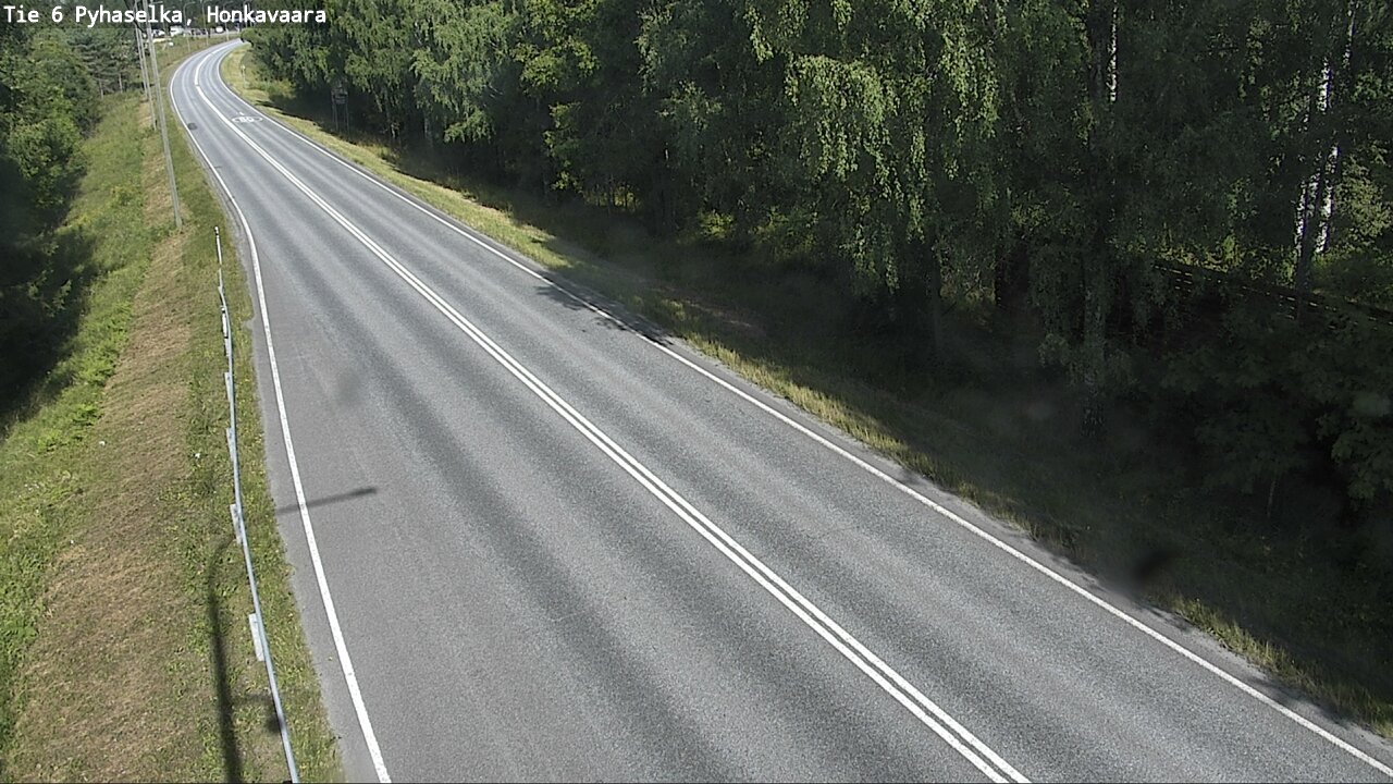 Weather Camera Image Road 6 Joensuu, Honkavaara, Joensuu, Pohjois-Karjala