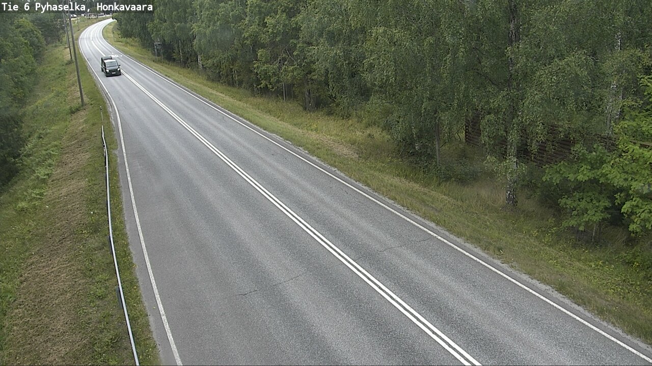 Weather Camera Image Road 6 Joensuu, Honkavaara, Joensuu, Pohjois-Karjala