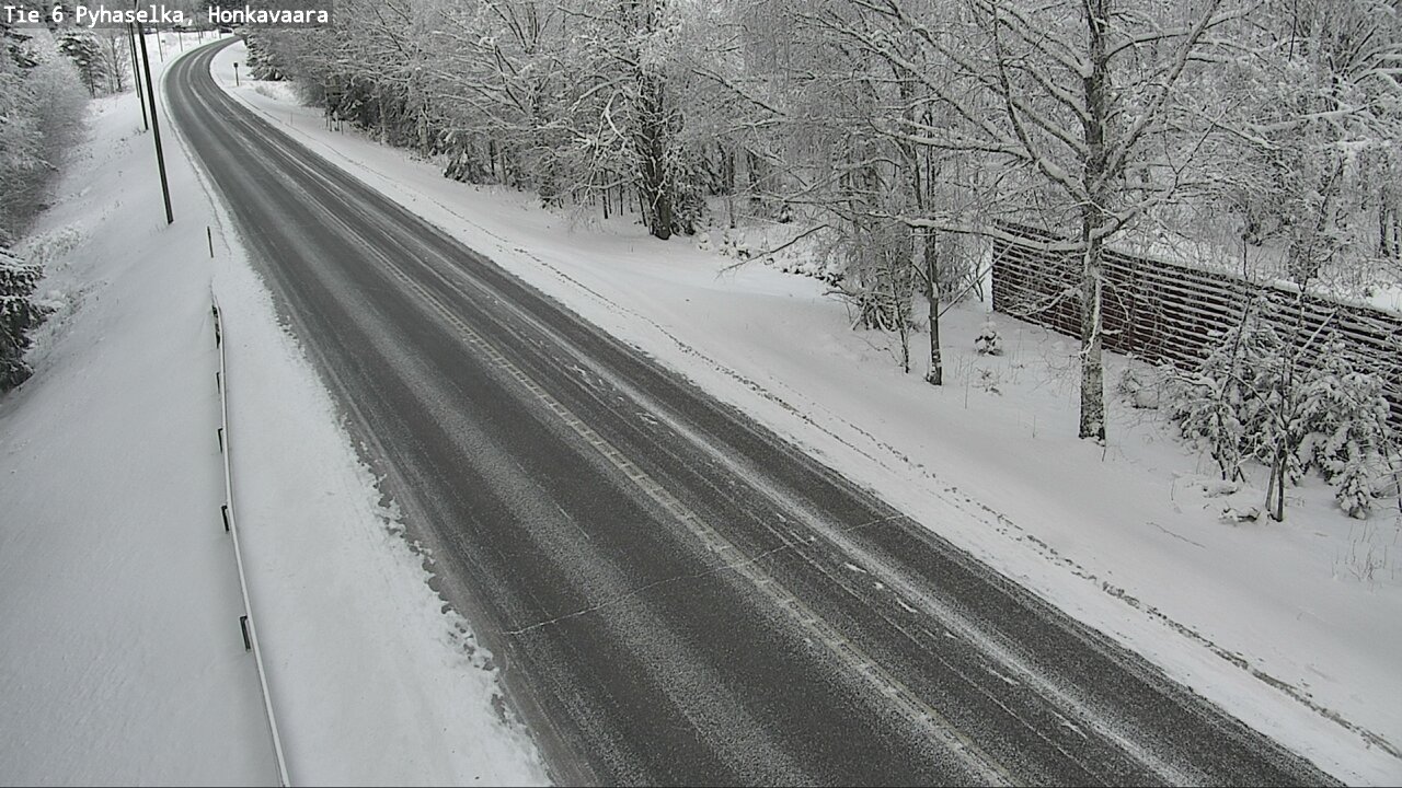 Weather Camera Image Road 6 Joensuu, Honkavaara, Joensuu, Pohjois-Karjala