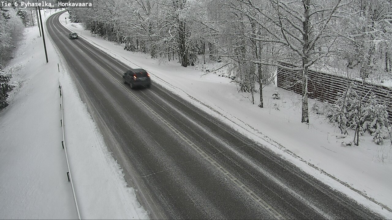 Weather Camera Image Väg 6 Joensuu, Honkavaara, Joensuu, Pohjois-Karjala