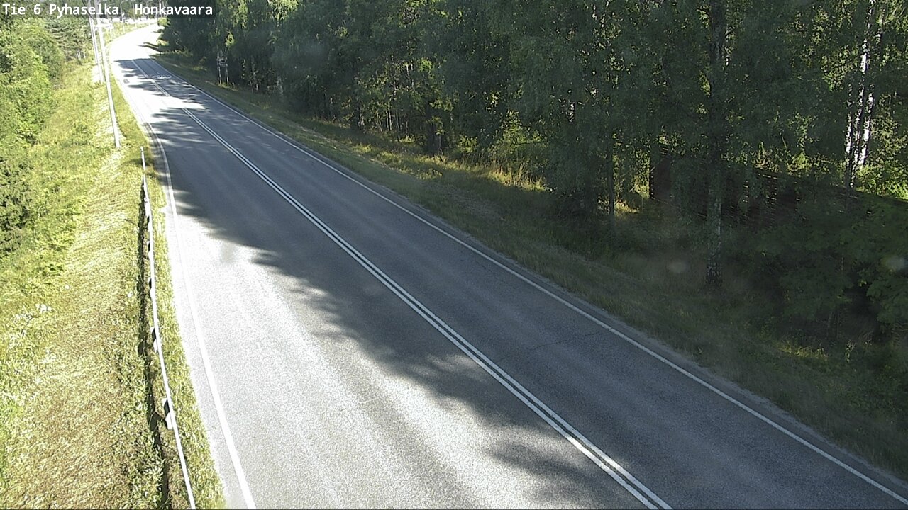 Weather Camera Image Road 6 Joensuu, Honkavaara, Joensuu, Pohjois-Karjala