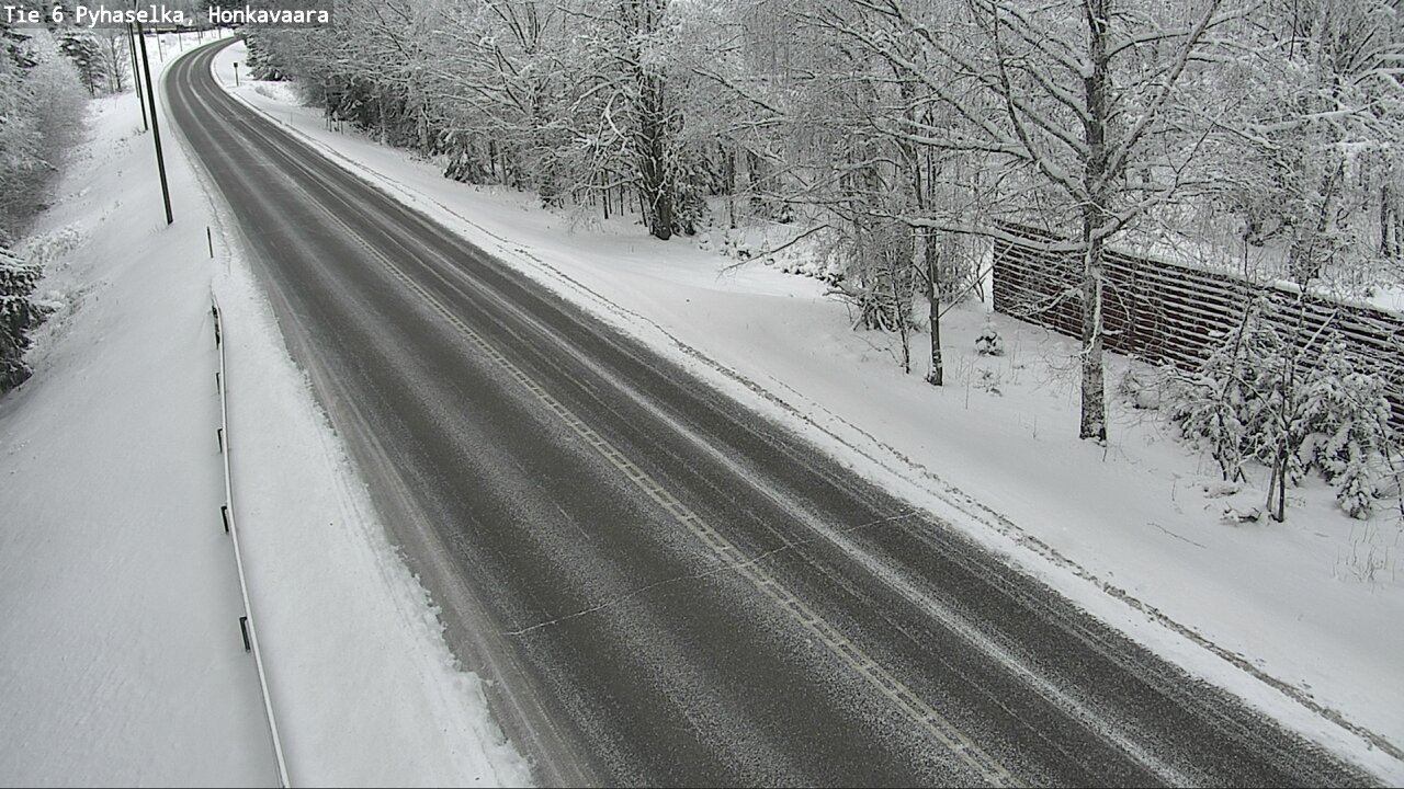 Weather Camera Image Väg 6 Joensuu, Honkavaara, Joensuu, Pohjois-Karjala