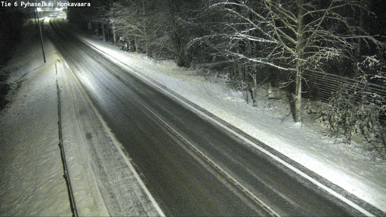 Weather Camera Image Väg 6 Joensuu, Honkavaara, Joensuu, Pohjois-Karjala