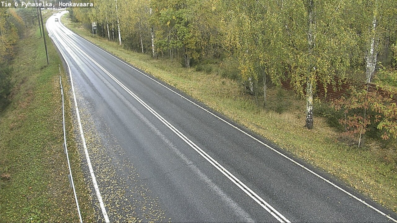 Weather Camera Image Road 6 Joensuu, Honkavaara, Joensuu, Pohjois-Karjala
