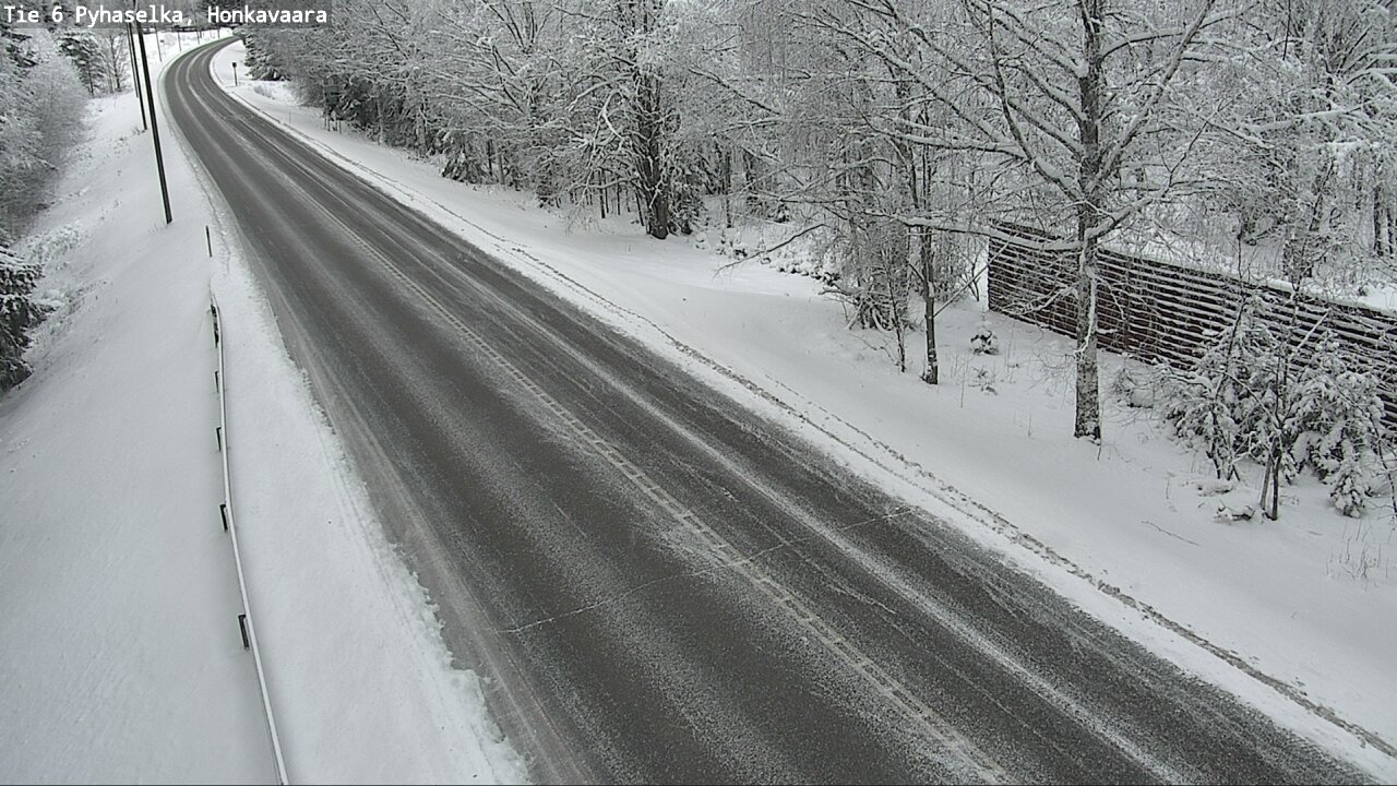 Weather Camera Image Väg 6 Joensuu, Honkavaara, Joensuu, Pohjois-Karjala