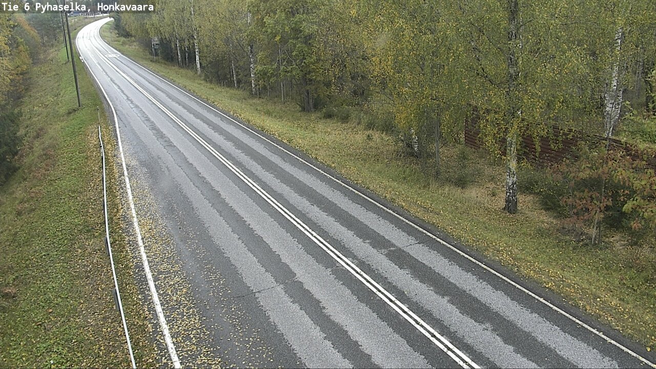 Weather Camera Image Road 6 Joensuu, Honkavaara, Joensuu, Pohjois-Karjala