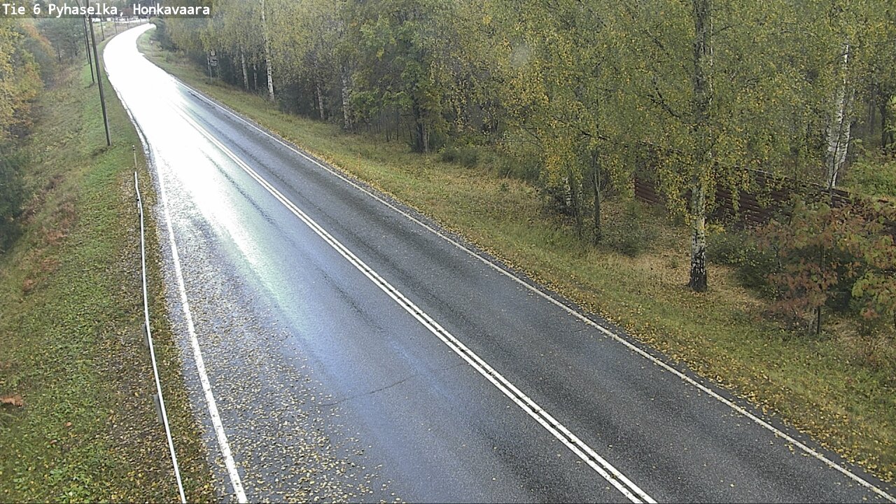 Weather Camera Image Road 6 Joensuu, Honkavaara, Joensuu, Pohjois-Karjala