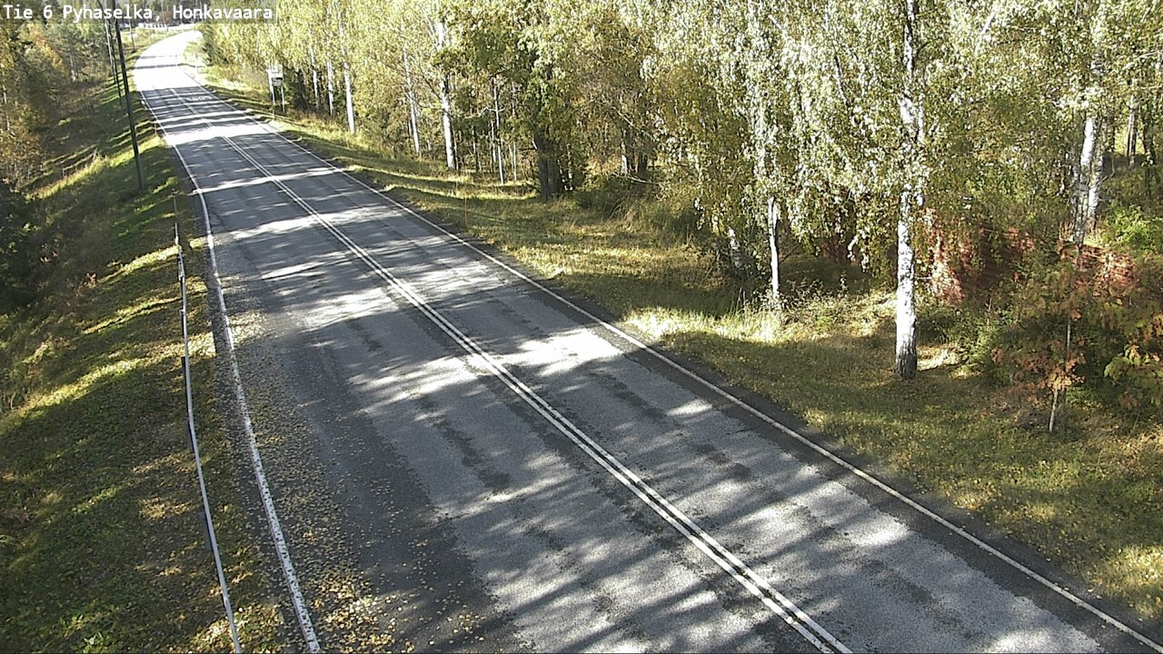 Weather Camera Image Road 6 Joensuu, Honkavaara, Joensuu, Pohjois-Karjala