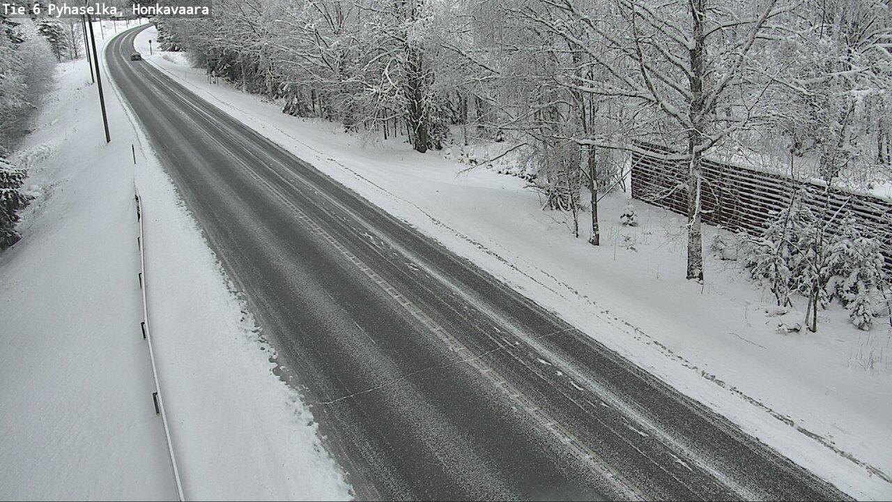 Weather Camera Image Road 6 Joensuu, Honkavaara, Joensuu, Pohjois-Karjala