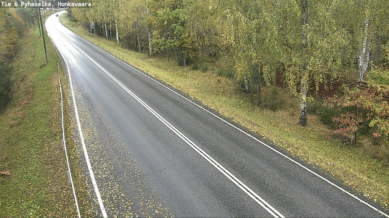 Weather Camera Image Road 6 Joensuu, Honkavaara, Joensuu, Pohjois-Karjala