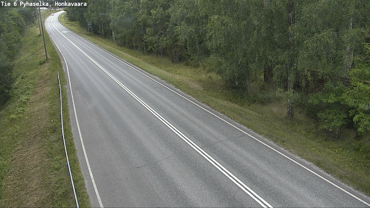Weather Camera Image Road 6 Joensuu, Honkavaara, Joensuu, Pohjois-Karjala