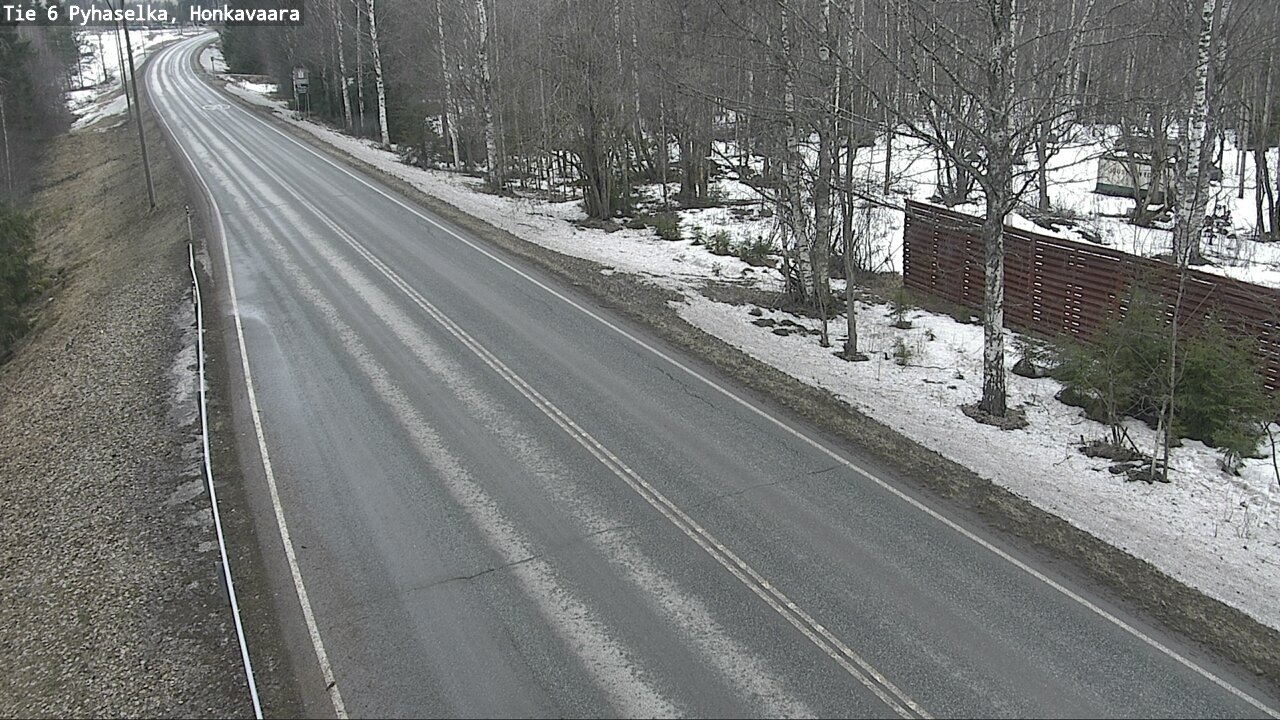 Weather Camera Image Road 6 Joensuu, Honkavaara, Joensuu, Pohjois-Karjala