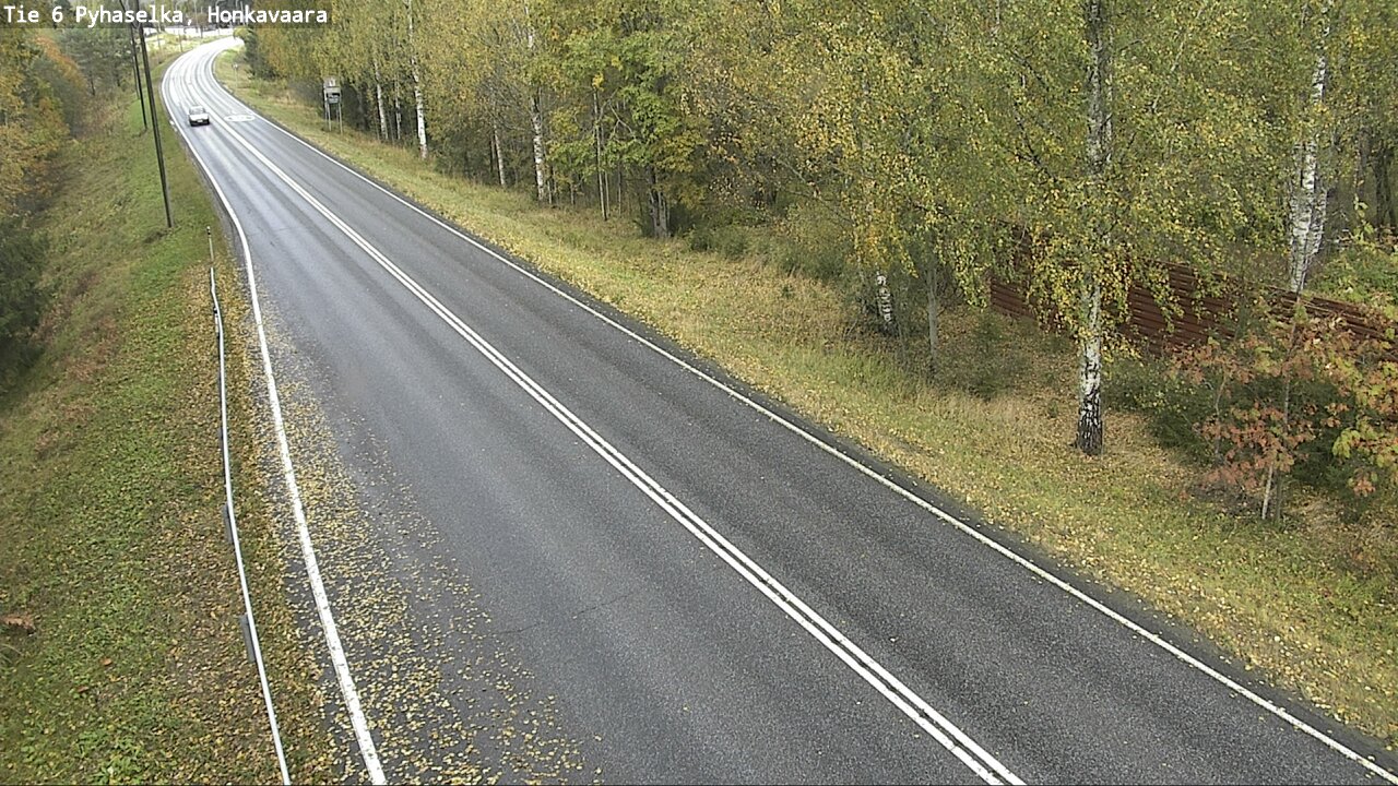 Weather Camera Image Road 6 Joensuu, Honkavaara, Joensuu, Pohjois-Karjala