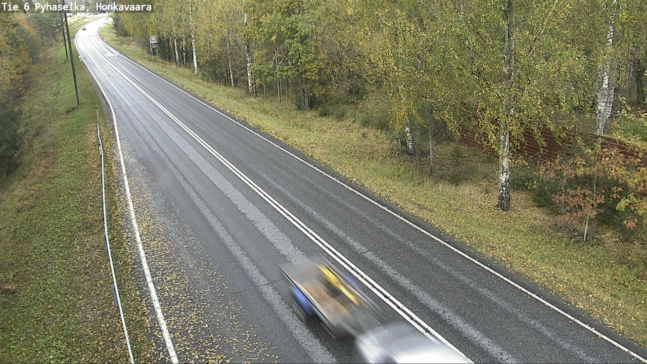 Weather Camera Image Road 6 Joensuu, Honkavaara, Joensuu, Pohjois-Karjala