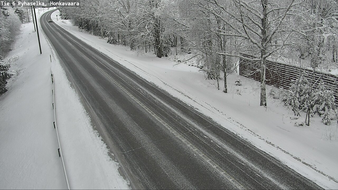 Weather Camera Image Road 6 Joensuu, Honkavaara, Joensuu, Pohjois-Karjala