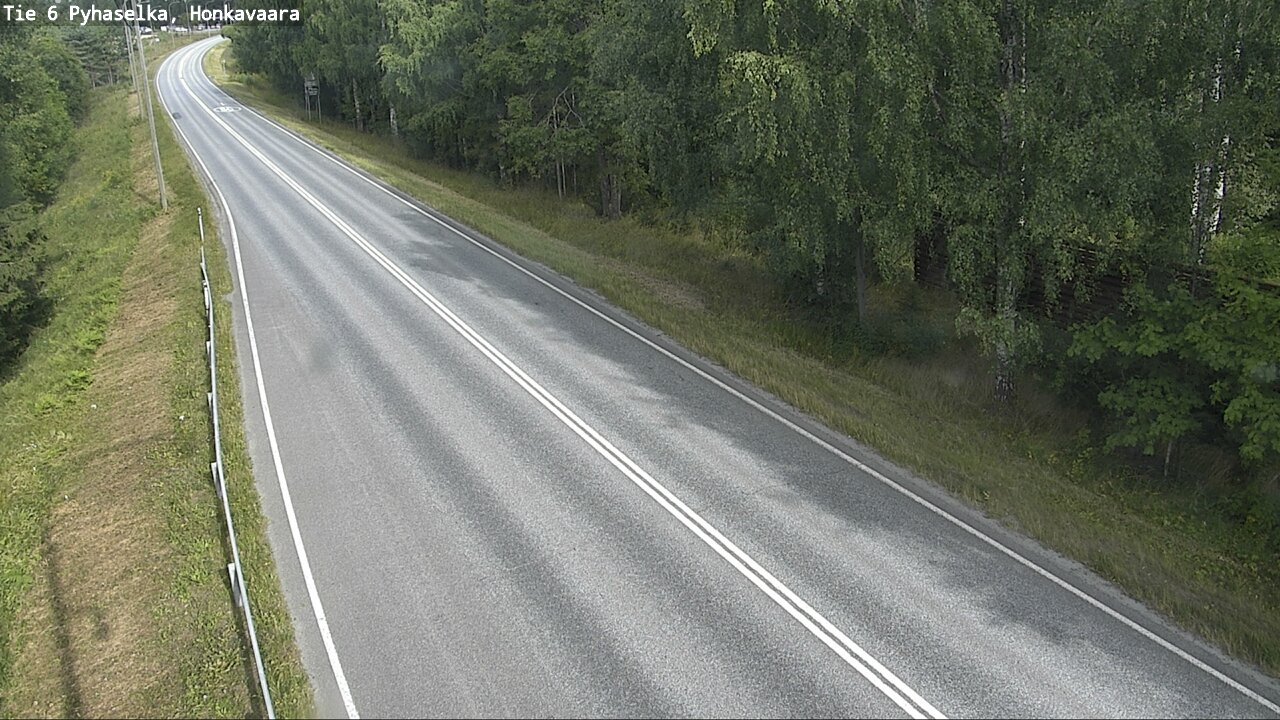 Weather Camera Image Road 6 Joensuu, Honkavaara, Joensuu, Pohjois-Karjala