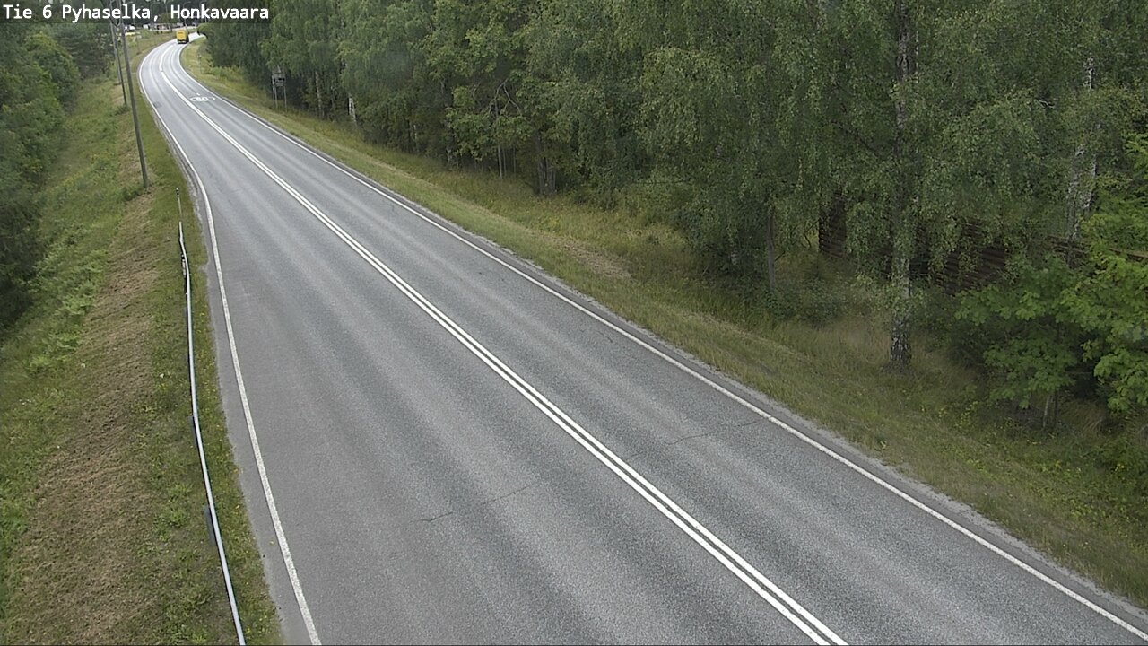 Weather Camera Image Road 6 Joensuu, Honkavaara, Joensuu, Pohjois-Karjala