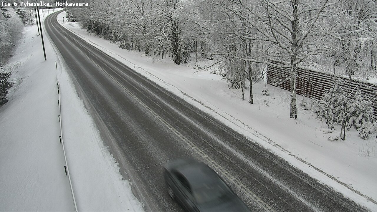 Weather Camera Image Väg 6 Joensuu, Honkavaara, Joensuu, Pohjois-Karjala