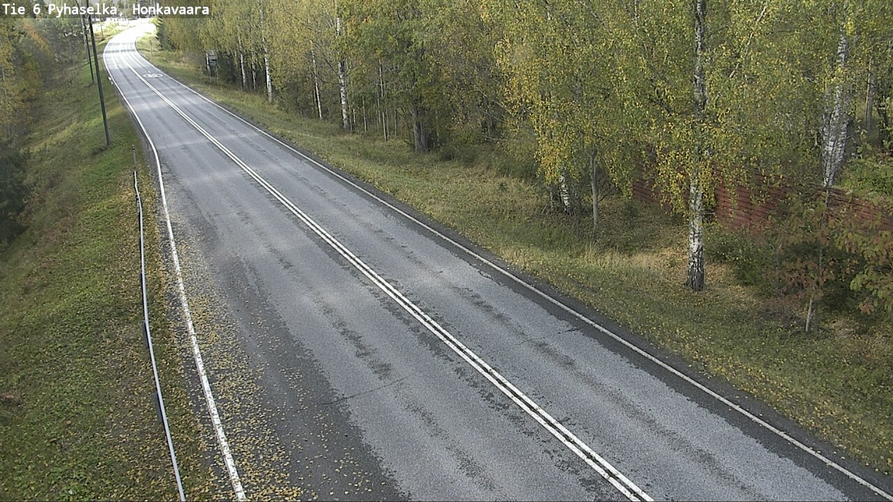 Weather Camera Image Road 6 Joensuu, Honkavaara, Joensuu, Pohjois-Karjala
