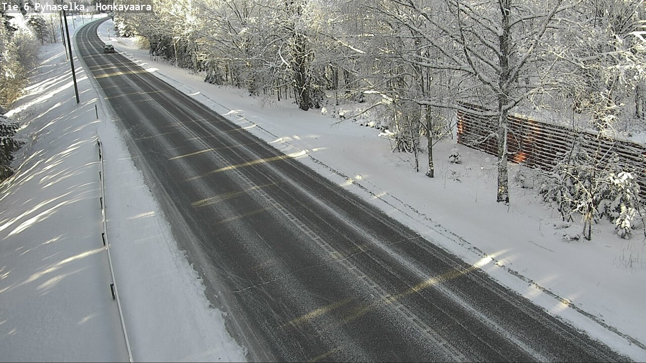 Weather Camera Image Väg 6 Joensuu, Honkavaara, Joensuu, Pohjois-Karjala