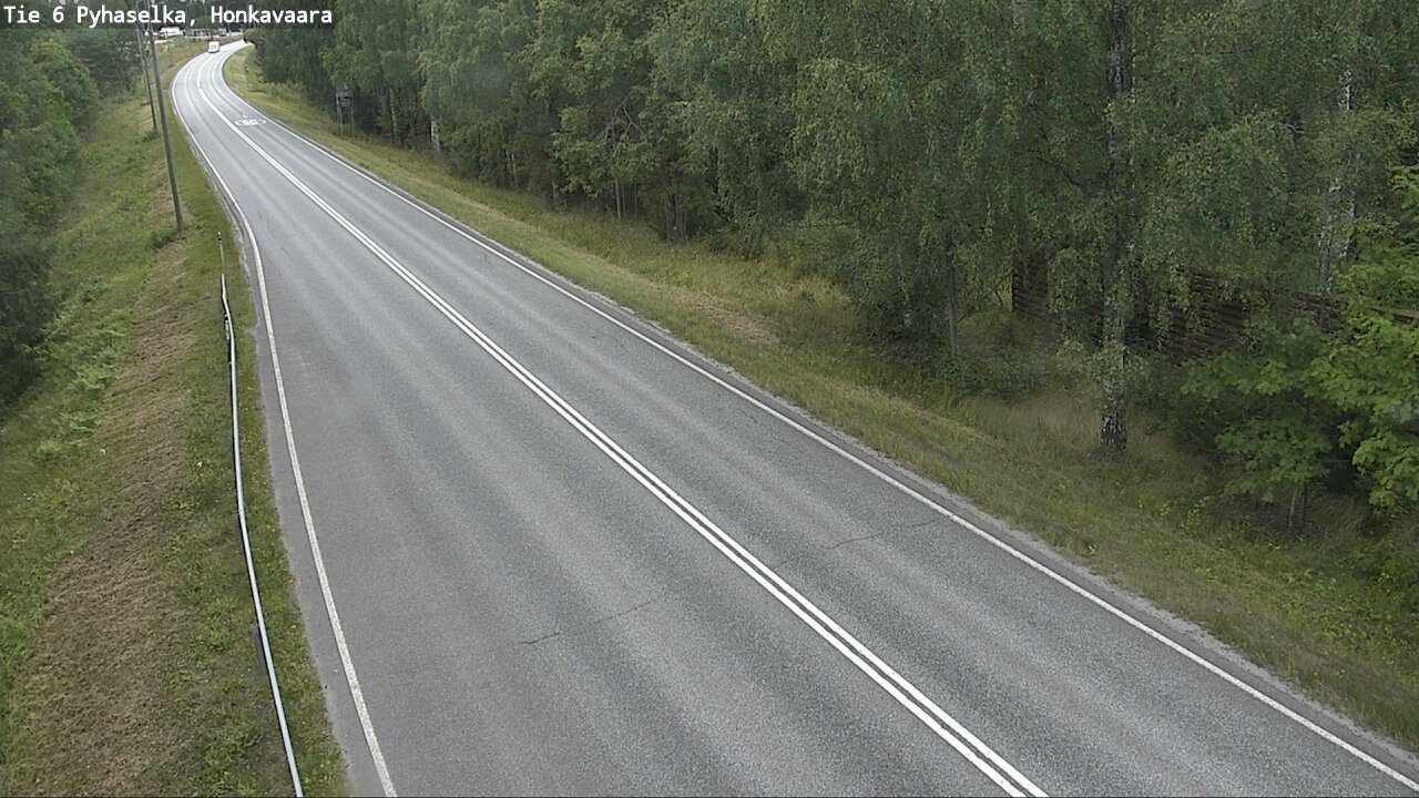 Weather Camera Image Road 6 Joensuu, Honkavaara, Joensuu, Pohjois-Karjala