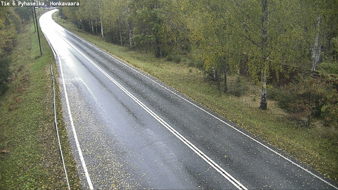 Weather Camera Image Road 6 Joensuu, Honkavaara, Joensuu, Pohjois-Karjala