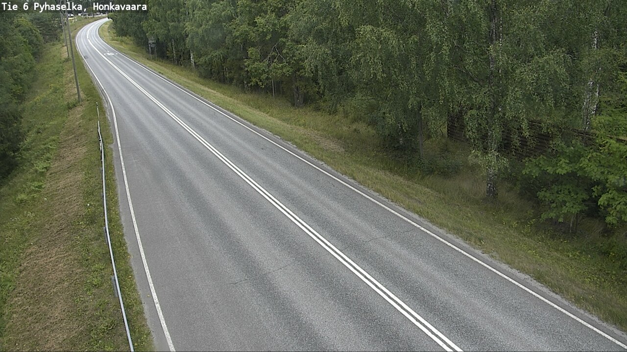 Weather Camera Image Road 6 Joensuu, Honkavaara, Joensuu, Pohjois-Karjala
