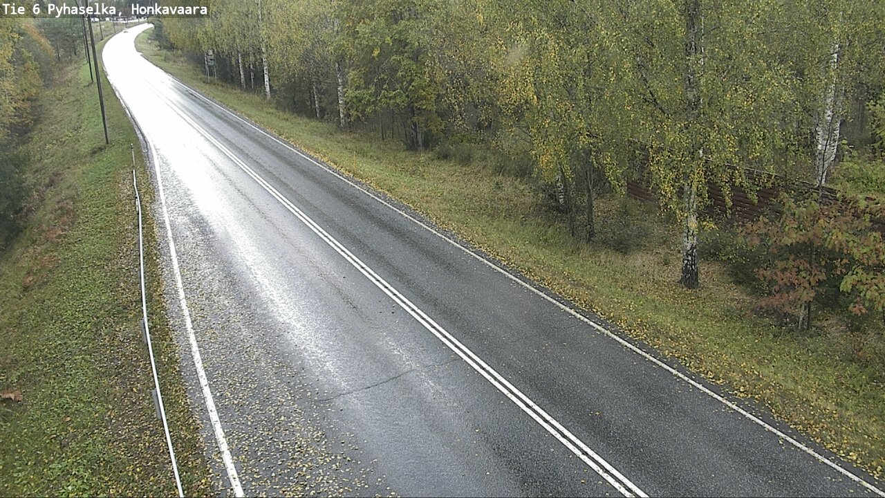 Weather Camera Image Road 6 Joensuu, Honkavaara, Joensuu, Pohjois-Karjala