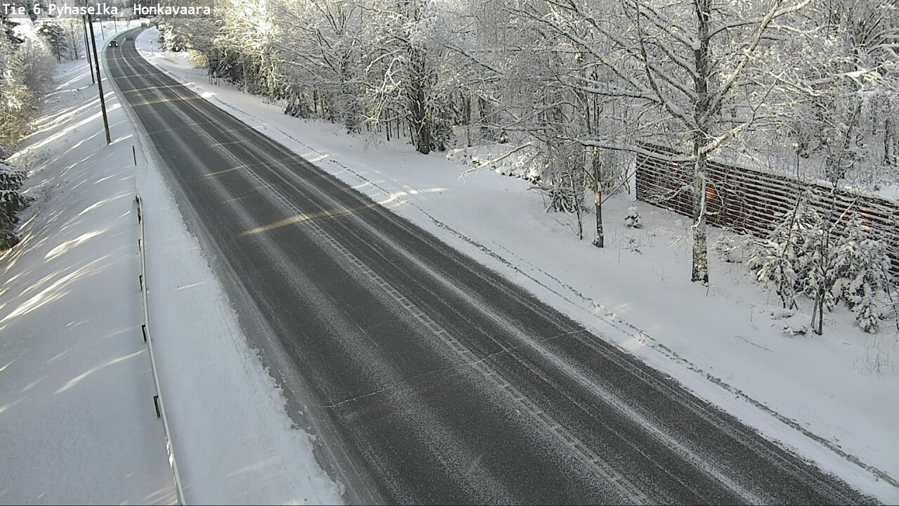 Weather Camera Image Väg 6 Joensuu, Honkavaara, Joensuu, Pohjois-Karjala