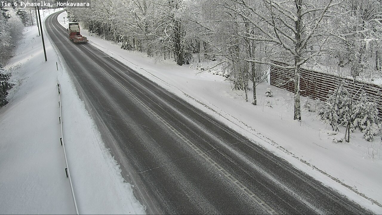 Weather Camera Image Väg 6 Joensuu, Honkavaara, Joensuu, Pohjois-Karjala