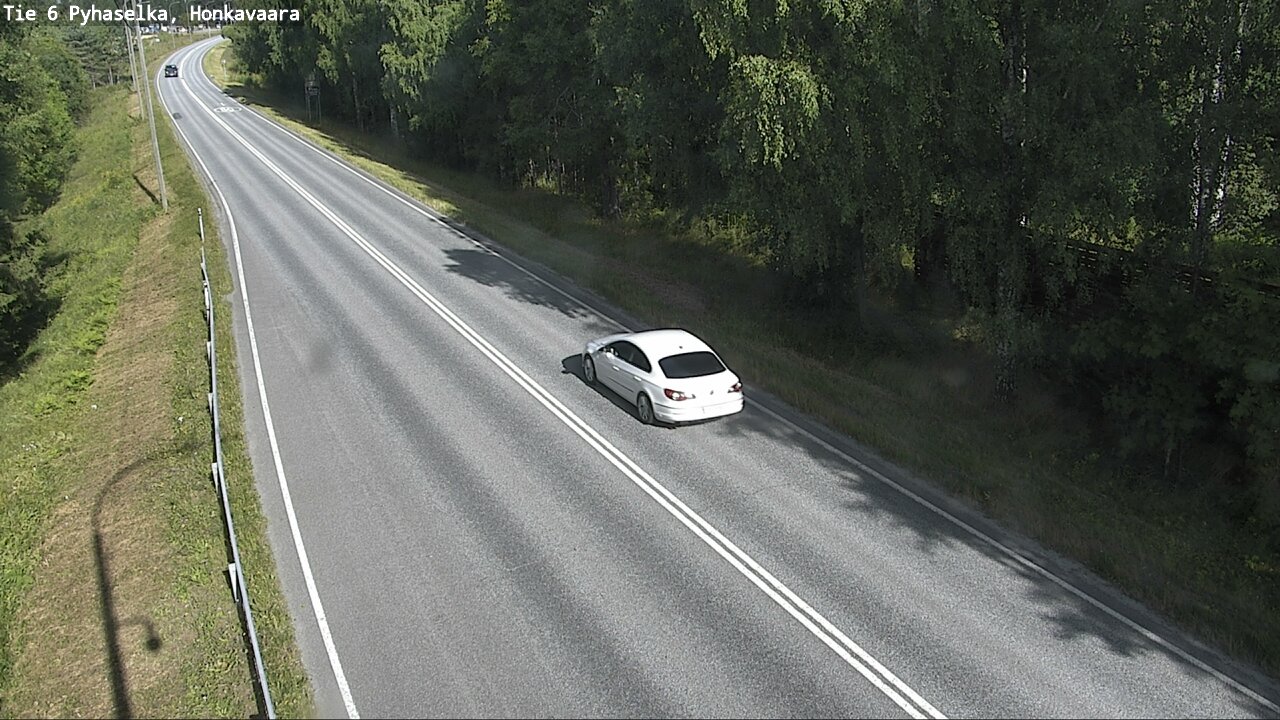 Weather Camera Image Road 6 Joensuu, Honkavaara, Joensuu, Pohjois-Karjala