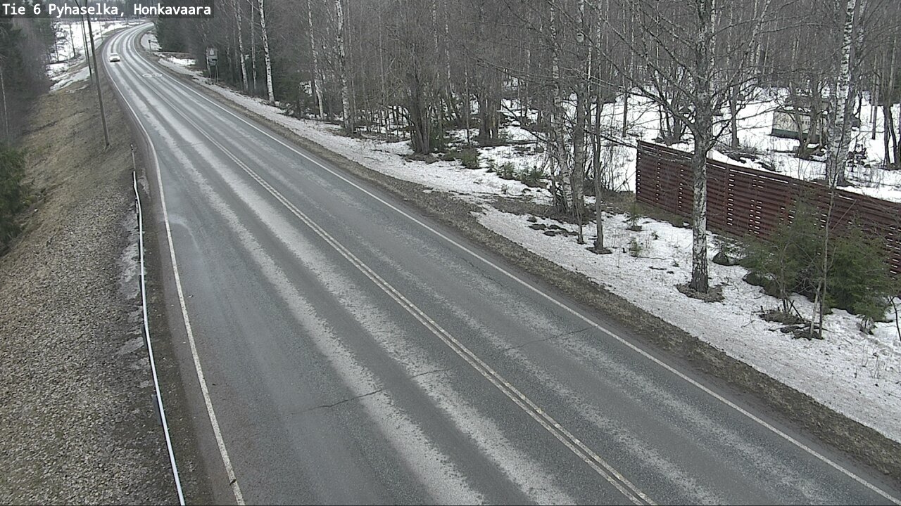 Weather Camera Image Road 6 Joensuu, Honkavaara, Joensuu, Pohjois-Karjala