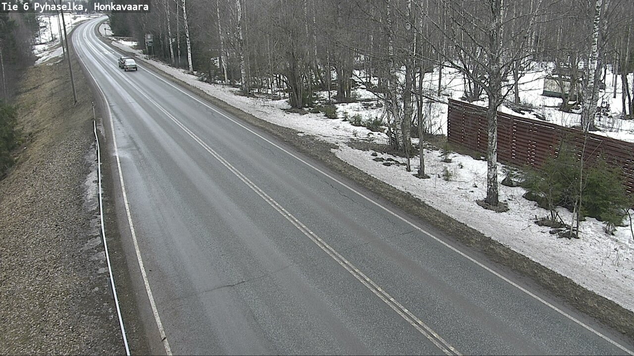 Weather Camera Image Road 6 Joensuu, Honkavaara, Joensuu, Pohjois-Karjala